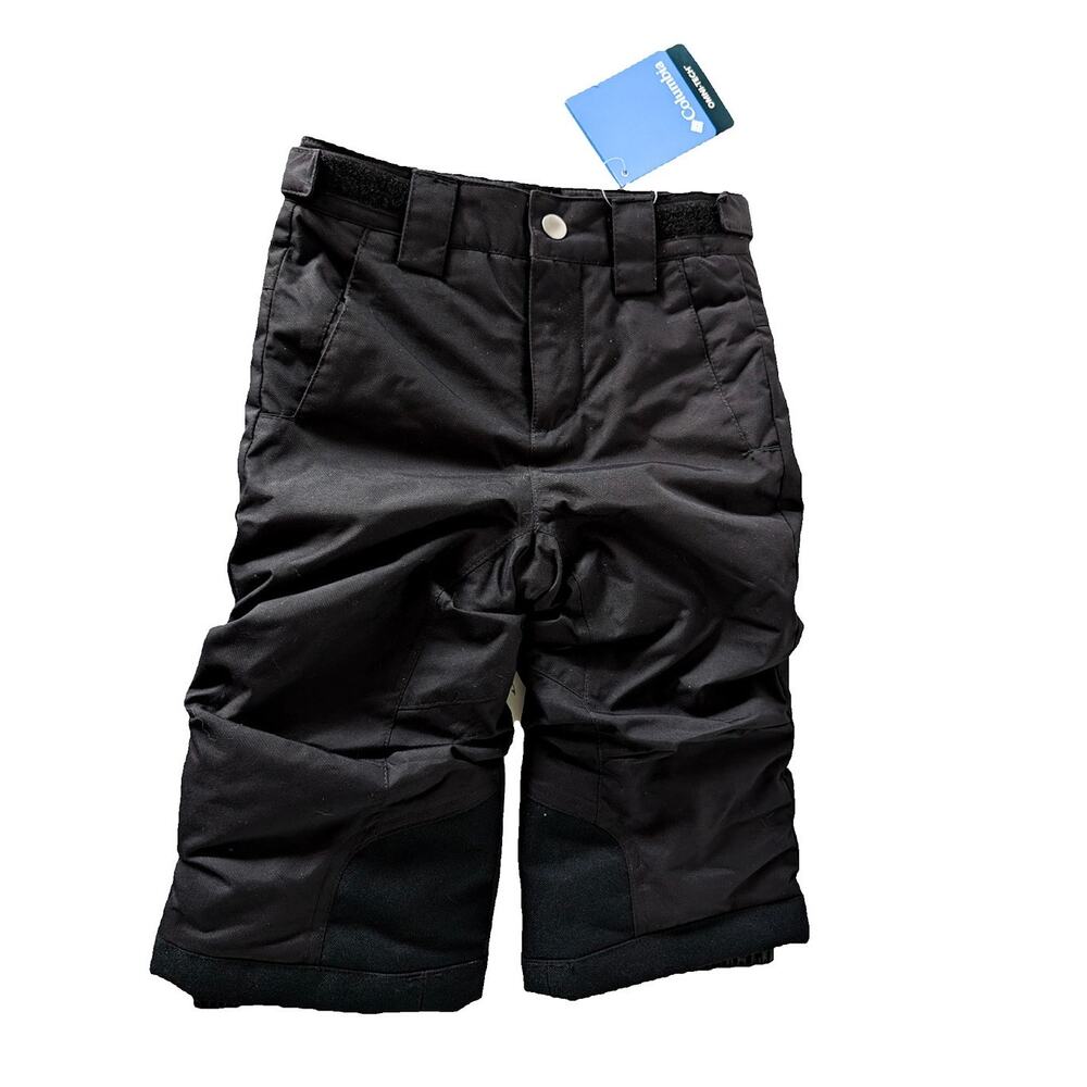 Toddlers Columbia Omni-tech U Arctic Trip Omni-heat Snow Pants in Black Size 2T